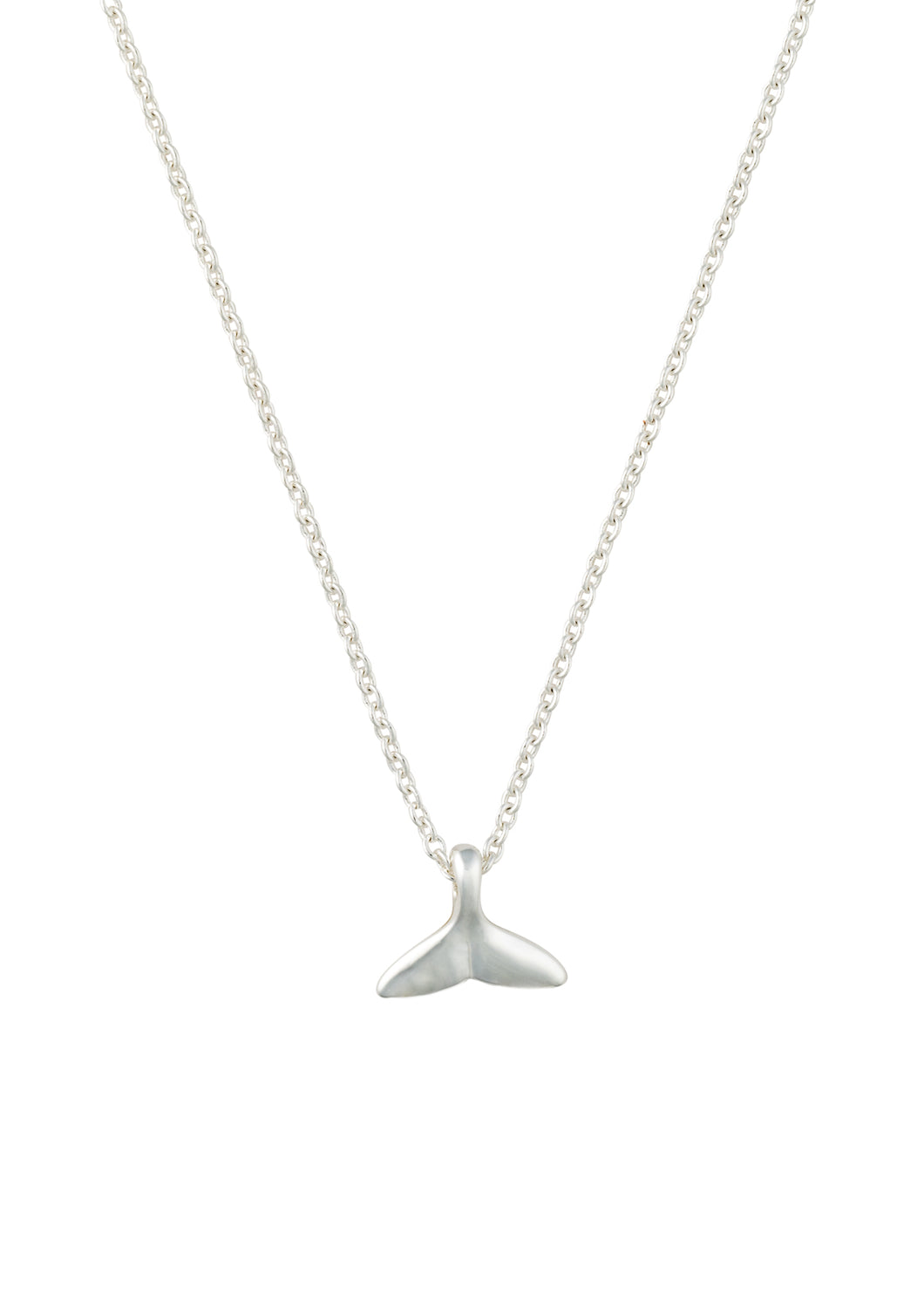 hyannis mini tail necklace silver