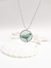 Load image into Gallery viewer, hyannis whale pendant necklace - silver