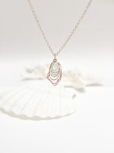 Load image into Gallery viewer, narragansett pearl and oyster necklace - gold