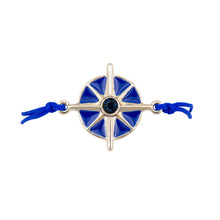 Load image into Gallery viewer, point judith compass rose slider blue