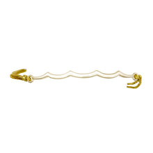Load image into Gallery viewer, wave slider bracelet gold