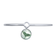 Load image into Gallery viewer, hyannis whale bangle silver