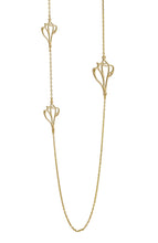 Load image into Gallery viewer, plum island long shell necklace