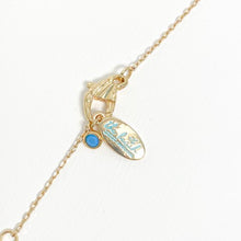 Load image into Gallery viewer, mattapoisett charm necklace gold
