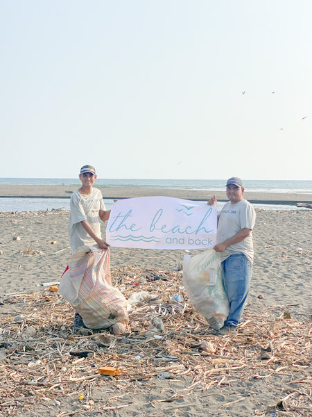the beach and back and repurpose recycling