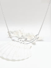 Load image into Gallery viewer, nantucket mermaid collar necklace -silver
