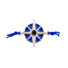 Load image into Gallery viewer, point judith compass rose slider blue
