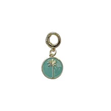 Load image into Gallery viewer, charleston palm tree coin charm
