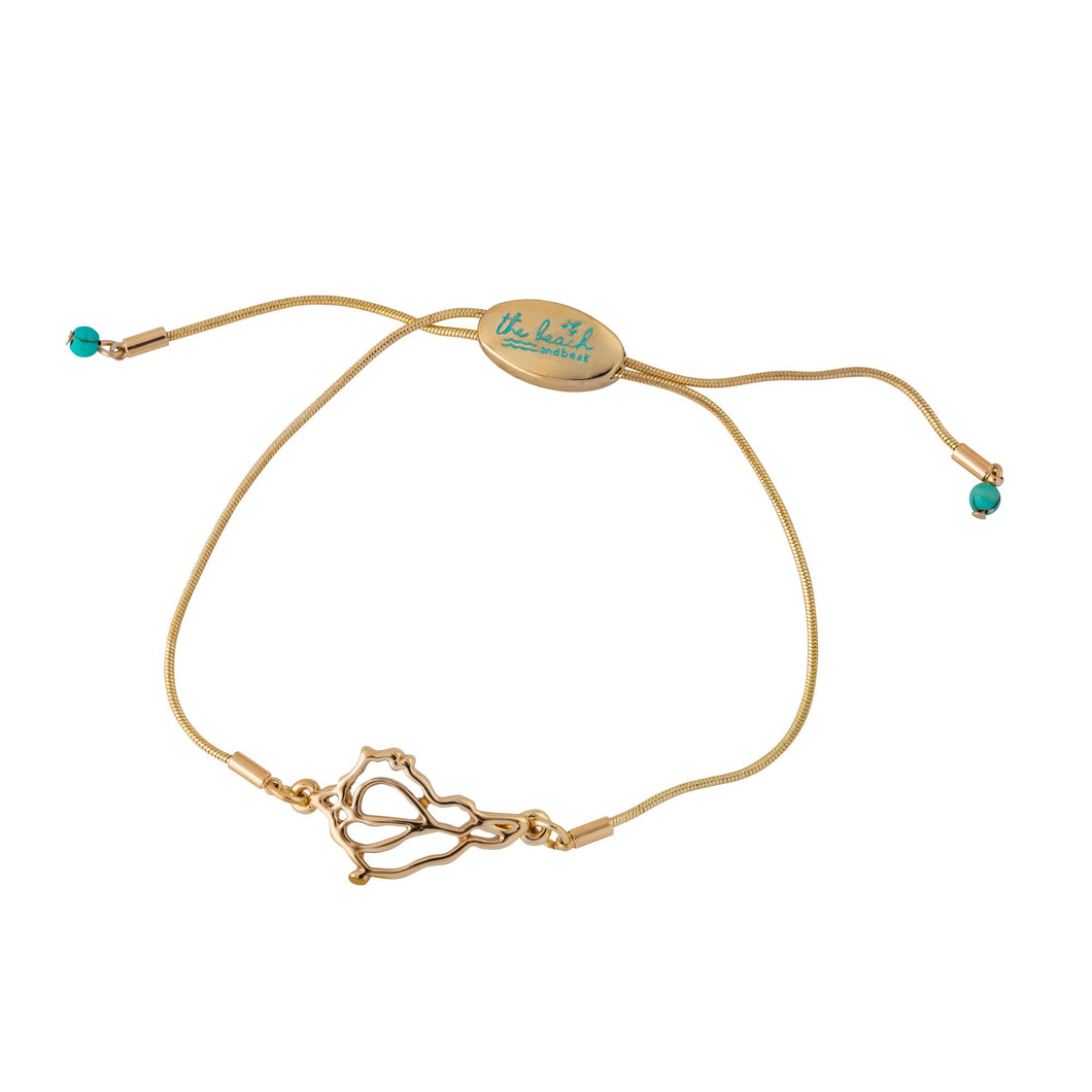 captiva shell slider bracelet